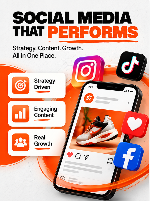 Social Media Growth in Three Panels 1